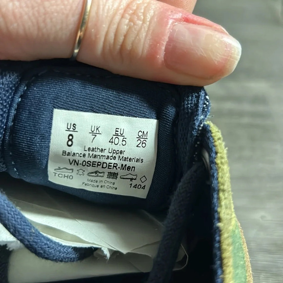 Mixed media VANS PRELOW (CLASH) Denim & Suede Collection Men’s size 8 - Picture 5 of 7